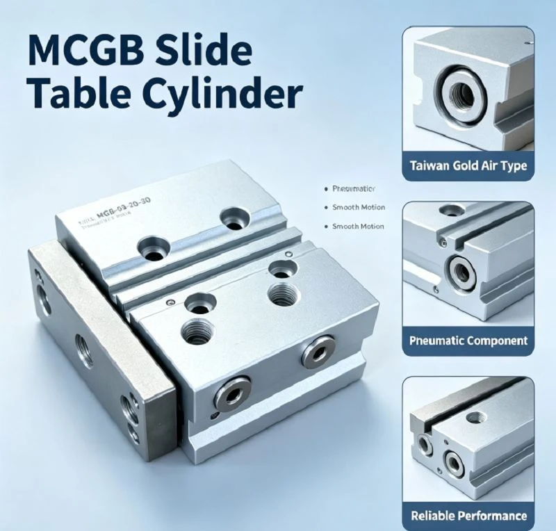 MCGB-03-25-175 Mini Twin-Guide Pneumatic Cylinder factory